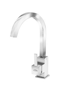 Sink mixer, Turano 90202, chrome, flexi pipes