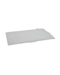 Kapak  vaskete profesionale , ruajtës brumi, polipropilen, e bardhë, 60x40