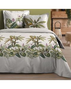 Çarçaf set, Island, dopjo, pambuk, shumëngjyrësh, 240x220 cm;63x63 cm(x2)
