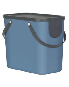 Beach and laundry bag "Albula" in plastic color blue, Capacity 25 l, Dimensions: 40x23.5xH34 cm