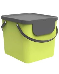 Beach and laundry bag "Albula" in plastic color yellow, Capacity 40 l, Dimensions: 39.8x35.8xH33.9 cm