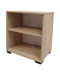 Bedside, melamine, sonoma, 50x38xH55 cm