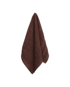 Hand towel, cotton, brown, 30x50 cm, 450 gr/m²