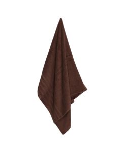 Shower towel, cotton, brown, 70x140 cm, 450 gr/m²