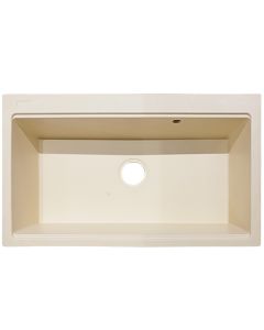 Granite sink, Lux, beige, 86 cm