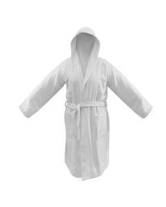 Robdishan, pambuk, e bardhë, 350 gr, M-XXL