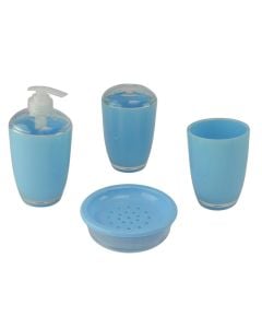 ACRYLIC BATHROOM SET (Blue)