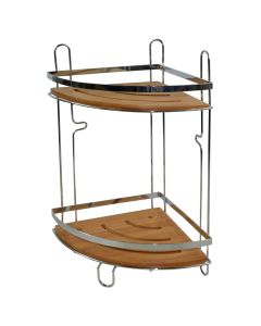 Raft tualeti kendore me 2 rafte 19.5x19.5x36.5 cm