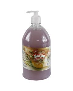 Sapun I lëngshëm, " Scrac", për duart, 1 lt, extra delikat