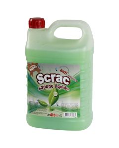 Liquid Soap, "Scrac", for hands, 4 lt, antibacterial