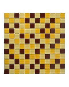 Mozaik per veshje,pllakeza 2.5x2.5x0.4 cm