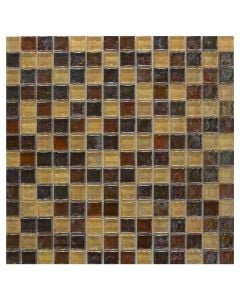 Mozaik per veshje,pllakeza 2.5x2.5x0.8 cm