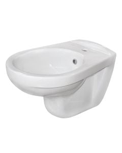 Wall mounted, e bardhe, porcelan, Bidet, H35x36x55.5 cm