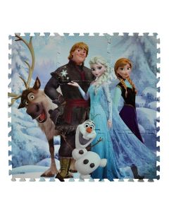 Puzzle mat, Frozen, EVA, mixed, 31x31 cm, 9 pieces, 1 pack