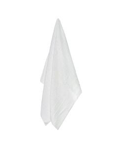 Peshqir fytyre, 100% pambuk, e bardhë, 500 gr/m², 50x90 cm