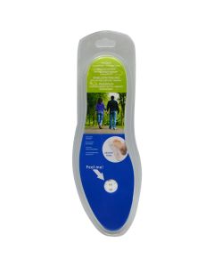 Universal insoles, sponge, 12x3x35 cm, white