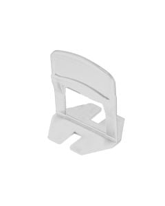 Distanciator dhe nivelues për pllaka, 3 mm, plastik, e bardhë, 250 copë