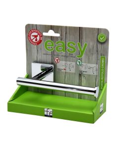 Mbajtëse letre higjenike, FERIDRAS, EASY, me montim në mur, çelik, I kromuar