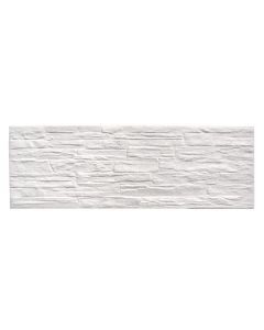 Pllakë veshje dekorative, Safeer Blanco, 17x52 cm (1 kuti= 1.5 m2)