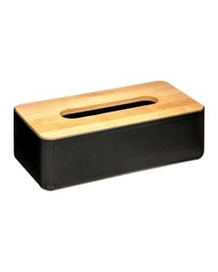 Mbajtëse letre, polipropilen, e zezë, 26x13xH8.8 cm
