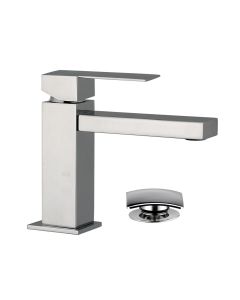 Basin mixer, Polar, click-clack waste, brass
