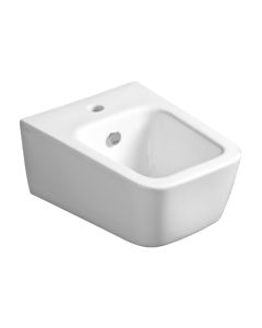 Bidet, Degrade, wall mounted, ceramic, white, 36.5x46xH23.5 cm