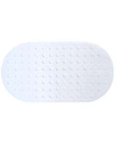 Anti-slip, pvc, white, 68x37 cm