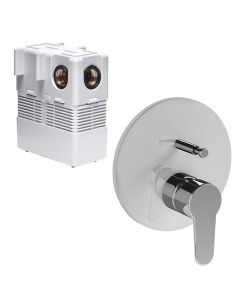 Set rubinet dushi inkaso, e kromuar, Vitra Win-S