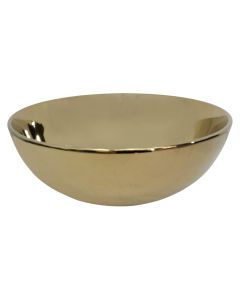 Lavaman porcelani, montim në mobilje, flori, 38.5x38.5xH14.5 cm