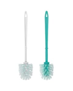 Toilet brush, SANIX, with antibacterial silver ions, plastic, colorful, 8.5xH27cm