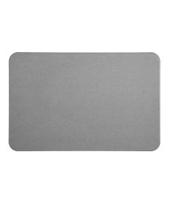 Toilet mat, antibacterial, diatomaceous earth/stone, grey, 39x60xH1 cm