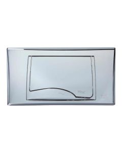 Buton kasete , Classic, me 2 butona, plastik, krom, 17,5x4.5x33cm