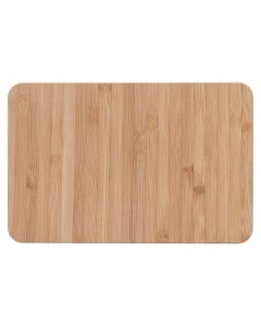 Toilet mat, diatomaceous earth/bamboo, natural bamboo, 39x60 cm