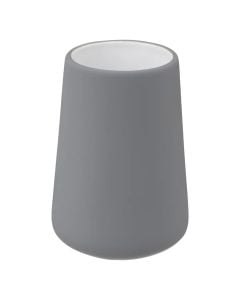 Mbajtëse furçe dhëmbësh, Colorama, qeramikë, gri, 8.5xH12 cm