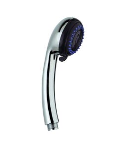 Shower head, Planet, 3 functions, chrome/abs, silver