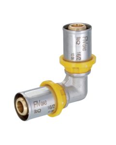 Bryl MST for gas, with press, bronze, 16X16 mm