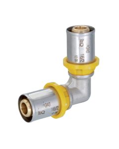 Bryl MST for gas, with press, bronze, 20x20 mm