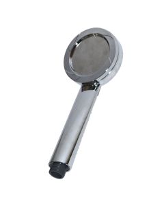 Shower head with 1 function, water saving, chrome/abs, silver, 8.5xH21 cm