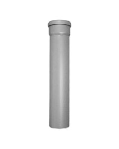Tub shkarkimi, 1 gominë, polipropilen, gri, Ø  32mm x150 cm