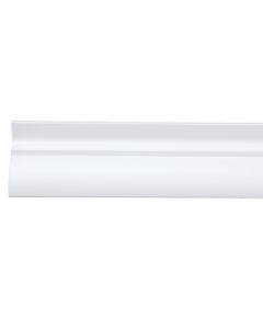 Decorative ceiling frame, Polystyrene, white, 240 x4.2xH7.1 cm