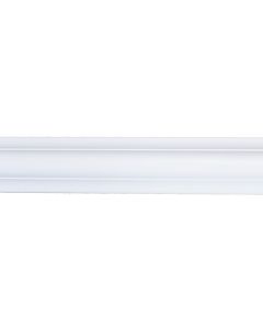 Decorative wall frame, Polystyrene, white, 240x1.8xH 4 cm
