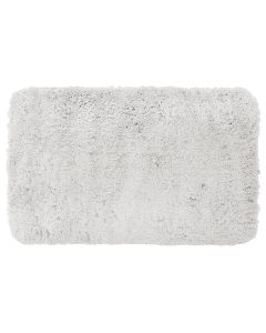 Bath mat, Rectangular, Coton, White, 45x70 cm
