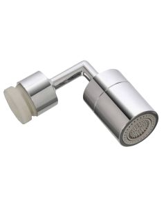 Faucet filter in ABS silver color