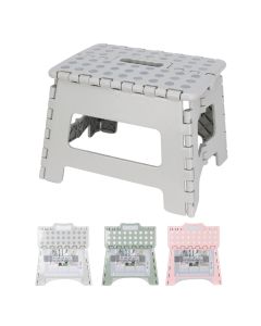 Foldable stool, polypropylene, various, H22 x W26 x D22 cm