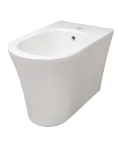 Bidet, Bianca, floor-mounted, porcelain, white, 56x36.5xH29 cm