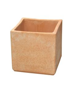 Flower pot, FOLLO, ceramic, terracotta, 27x27xH27 cm
