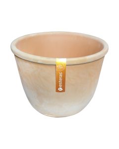 Vazo lulesh rrethore, CARPI, qeramike, terrakota, Ø40 xH29 cm