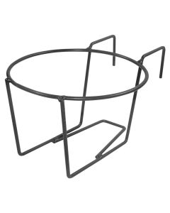 Mbajtëse vazo lulesh, metalike, bronzi, Ø22 xH18 cm