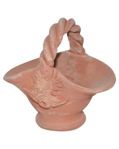 Vazo lulesh, SHPORTE, qeramike, terrakota, 20x16xH21 cm