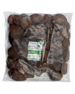 Decoration pebbles, RE-PEBBLES, plastic, brown, 50x50 cm